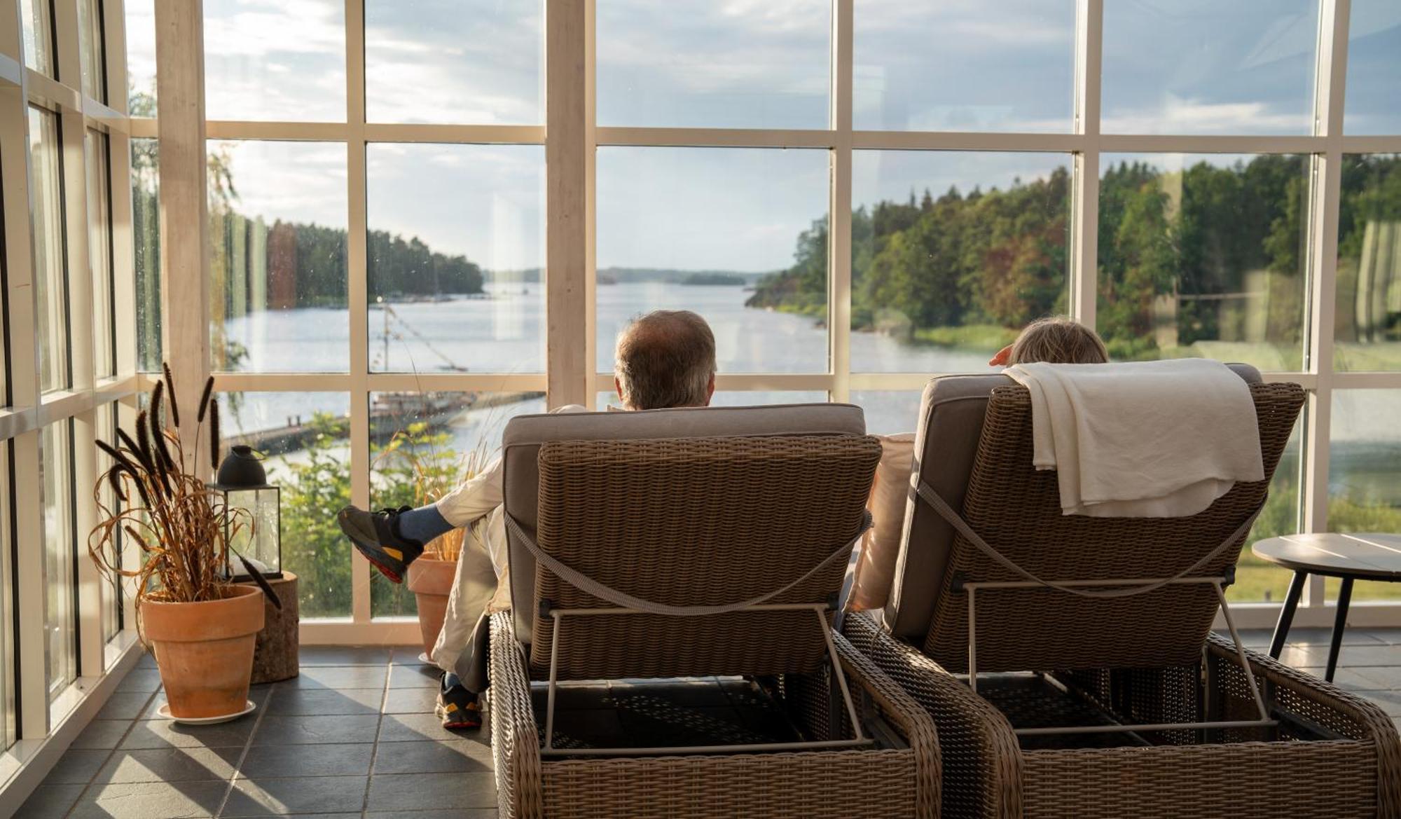 Hotel Skeviks Gard Gustavsberg Esterno foto